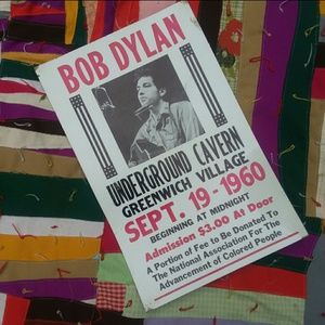 Bob Dylan 1960 Poster Mock-Up